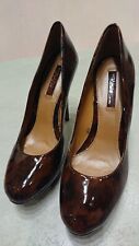 ORIGINAL ZARA Dècolletè, brown patent size 39 EU NEW - Dècolletè ZARA numero 39