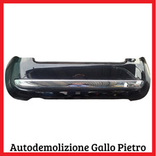 Paraurti posteriore nero FIAT