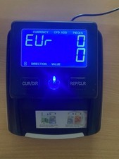 RILEVATORE SOLDI FALSI CONTA BANCONOTE CONTROLLA BANCONOTE FALSE VERIFICATORE