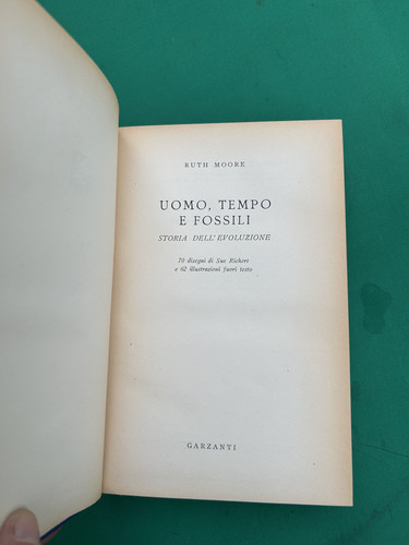 Libro prima edizione 1954 - 1954,