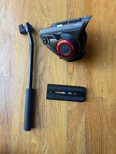 Manfrotto MVH500AH Testina video fluida con base piatta
