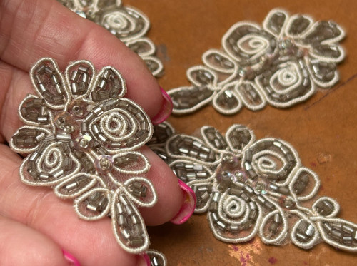 Appliques perline soutache - perline,