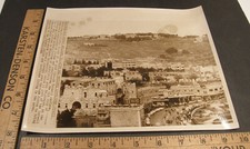 1965 AP WIRE FOTO ISRAELIANO MONTE SCOPUS ENCLAVE GERUSALEMME UNIVERSITÀ EBRAICA