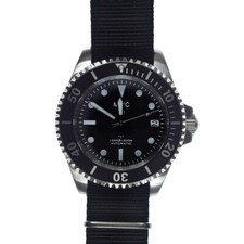 MWC 1982 Pattern Automatico Acciaio Nero Militare Vintage Orologio Uomo