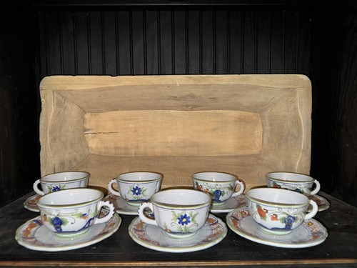 Tazza piattini brolli faenza - piattini,