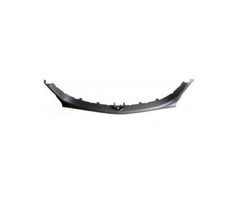 Black front bumper spoiler - front,