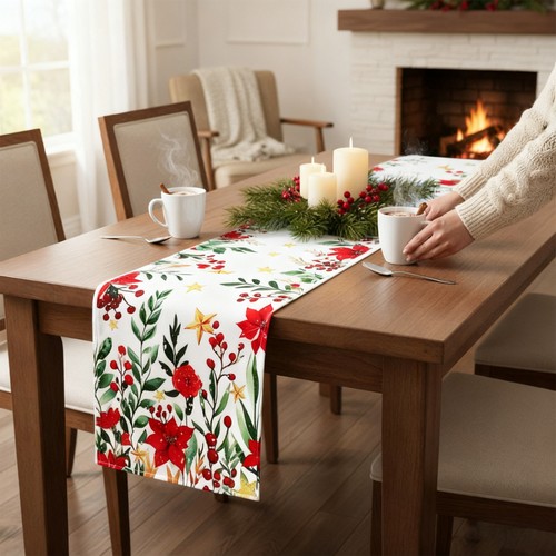Runner tavola natale con - da,