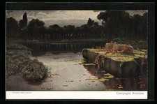 Cartolina artistica firmata