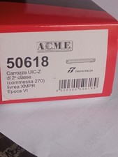 Acme 50618 FS H0 " CARROZZA IC UIC-Z DI  2° CLASSE (COMMESSA 270)