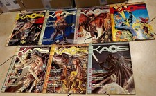 KAOS RIVISTA DI GIOCHI DI RUOLO-FANTASY-AVVENTURE NN.1, 3/8 (GRANATA PRESS 1991)