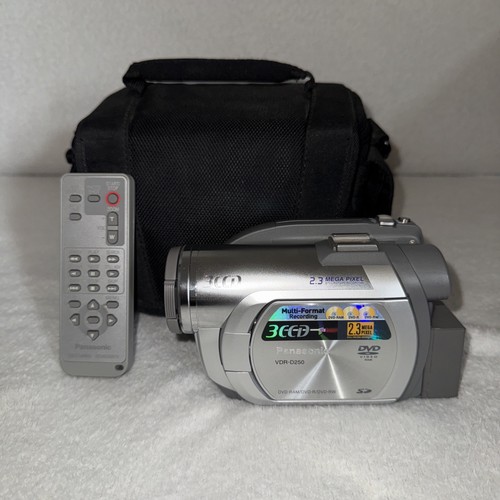 Panasonic 3ccd vdr - vdr-d250, dvd-rw