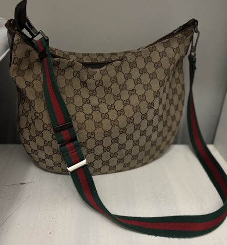 Gucci web halfmoon tela - gucci,