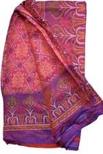 FNC Vintage Saree Indian Pink