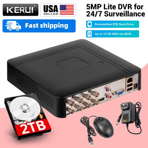 265 8ch dvr recorder 2tb - dvr,
