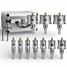 Kit set seghe a tazza 10 pezzi