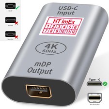 Adattatore da USB-C a mini DP