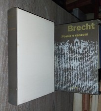 Brecht poesie e canzoni - b.;,