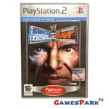 SmackDown vs raw ps2 playstation 2 gioco usato per Italiano pal di da x completo