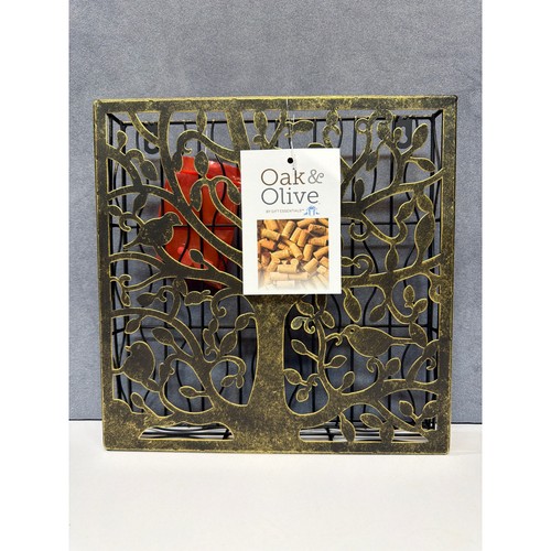 Metal oak olive cork - &, caddy