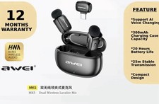 mini microfono wireless con AI