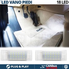 2 Luci LED Vano Piedi Per BMW