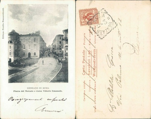 Genzano roma primi 900 - di,