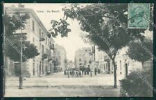 Cuneo città PIEGHE cartolina