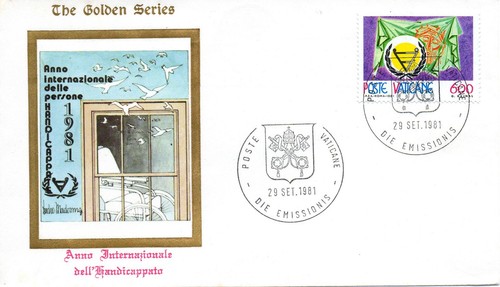 Vaticano 1981 fdc the golden - vaticano,
