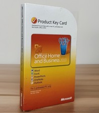 Scheda chiave prodotto Microsoft Office 2010 Home & Business (PKC) nuova sigillata licenza