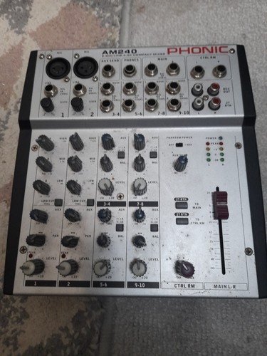 Phonic am240 mixer compatto - mixer,
