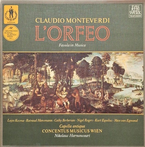 Monteverdi orfeo favola - monteverdi,