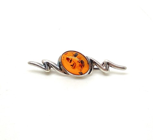 Spilla vintage ambra fatta - , a