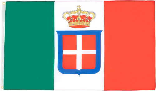 Bandiera regno italia corona - regno,