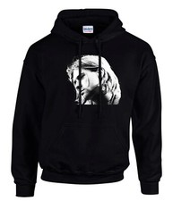 Felpa con cappuccio nera Kurt