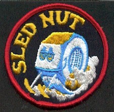 Patch motoslitta vintage