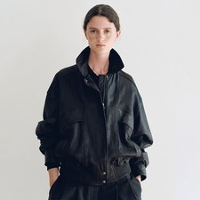 THE ROW Giacca Corta Donna Autunno Inverno Pelle Nuova