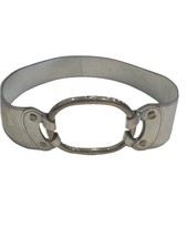 Fibbia anello cintura pelle
