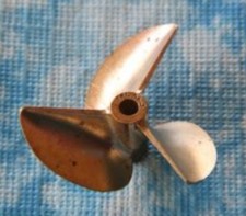 TFL hobby - Elica tripala navale 36mm in bronzo drive dog 3,17mm