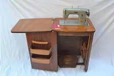 Macchina da Cucire Karson VINTAGE Funzionante completa di mobile in legno
