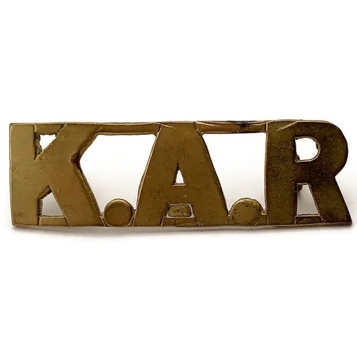 Kings african rifles regiment - african,