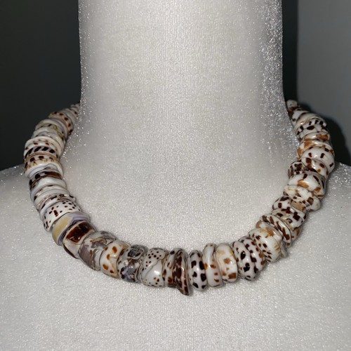 Collana vintage tiger puka - vintage,