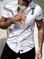 Camisa Botone Hombre Vestido