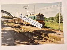 Fotografia Locomotore Diesel FS D345.1051 in testa ad un convoglio merci Mag.98