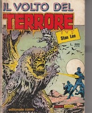 Stan Lee  # il volto del terrore #  Eureka Pocket 1974