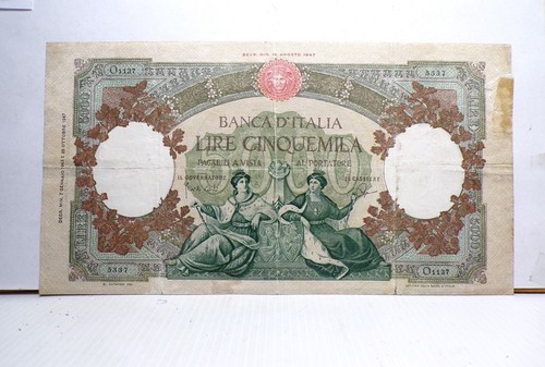 Vintage lire 5000 banca - 5000,