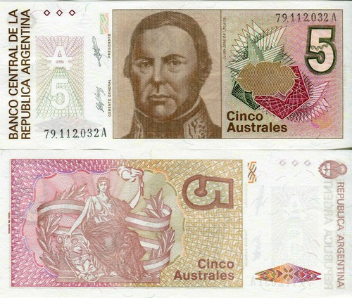 Australes 1985 1989 - australes, 1985/1989