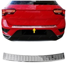 Per VW T-ROC 2017-SU Cromato Protezione Paraurti (Brillante) ACCIAIO