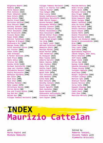 Maurizio cattelan index - maurizio,
