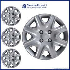 SERIE 4 BORCHIE - 4 COPRICERCHI COPPE RUOTA 15 PER PEUGEOT 308