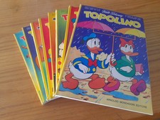 Lotto Topolino 1241 1242 1243 1244 1245 1246 1247 1249...Mondadori 1979...buoni